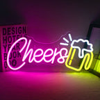 Cheers 5V USB LED neon sign – 42x19cm