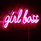 Girl Boss 5V USB LED neon sign