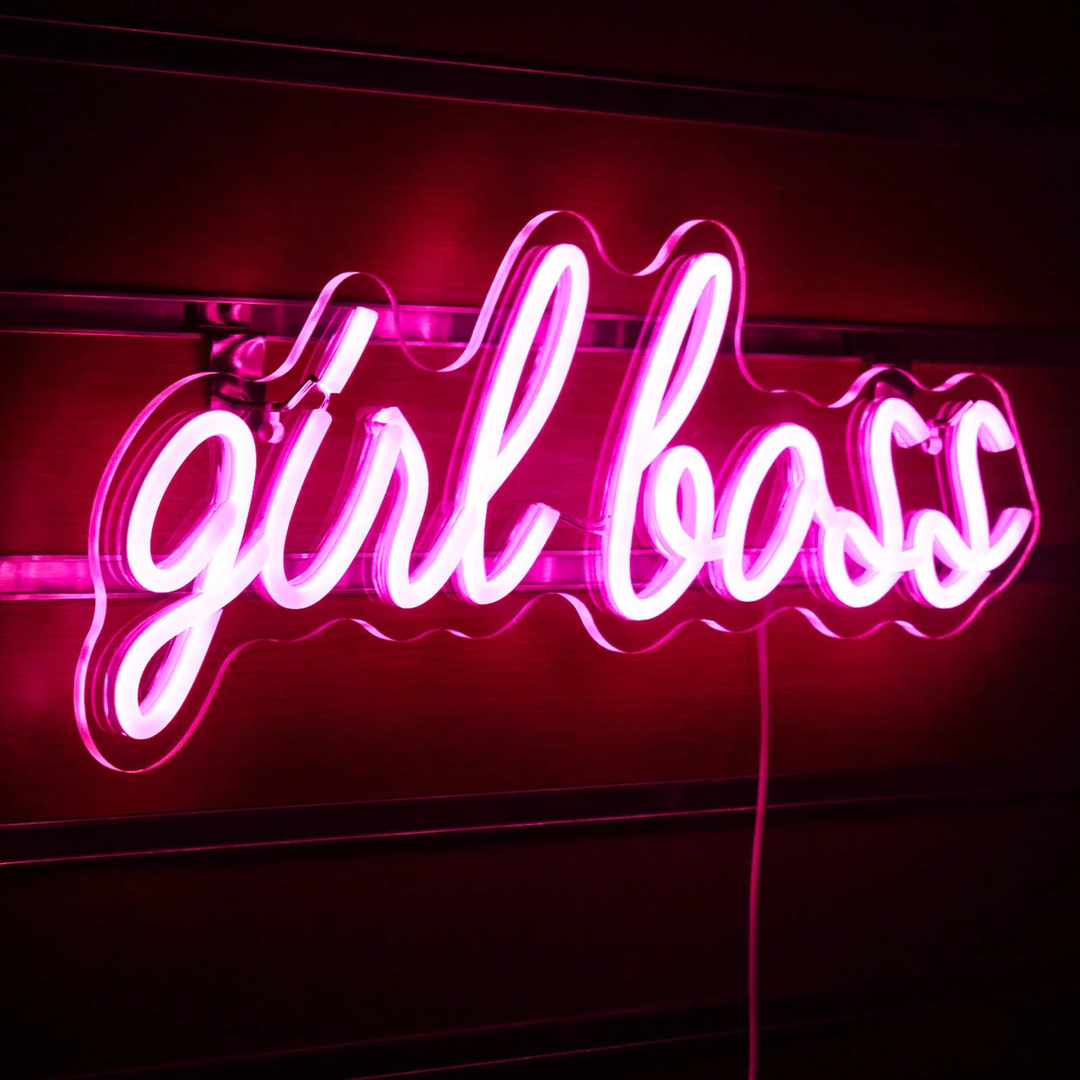 Girl Boss 5V USB LED neon sign