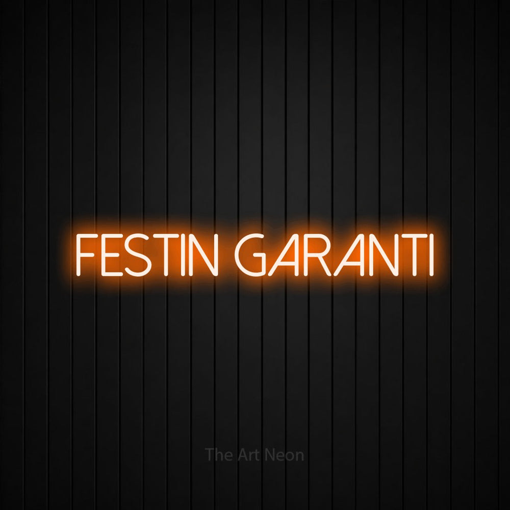 Festin garanti – Restaurant LED Neon Sign