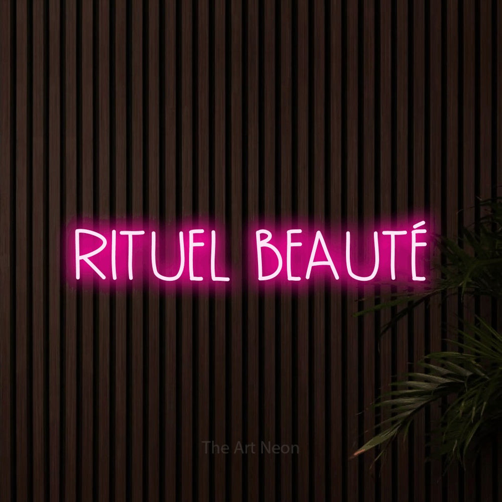 Rituel beauté – Beauty Salon LED Neon Sign